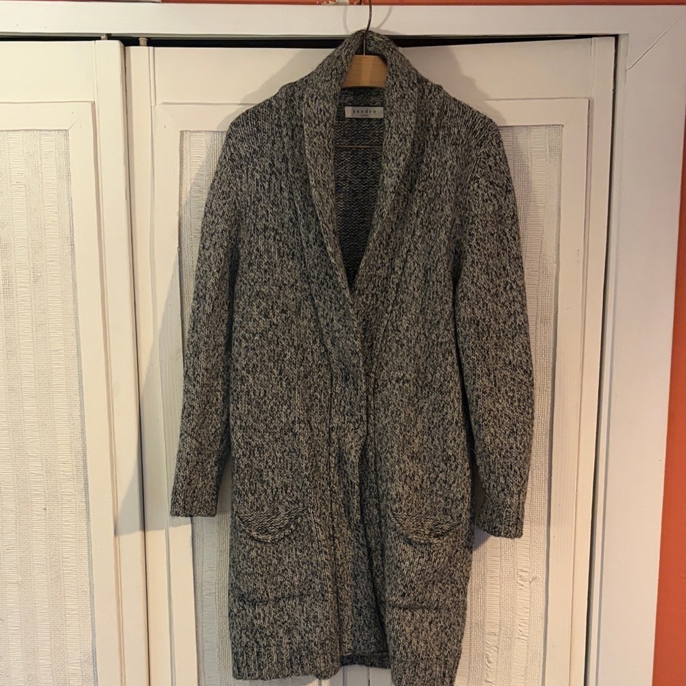Max Studio Charcoal Women's Cardigan